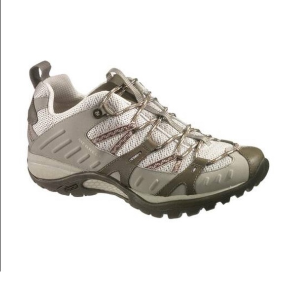 Merrell Shoes - Merrell Women's Siren Sport Elephant/Pink Hiking Shoe | Style J13888 | Size 9.5